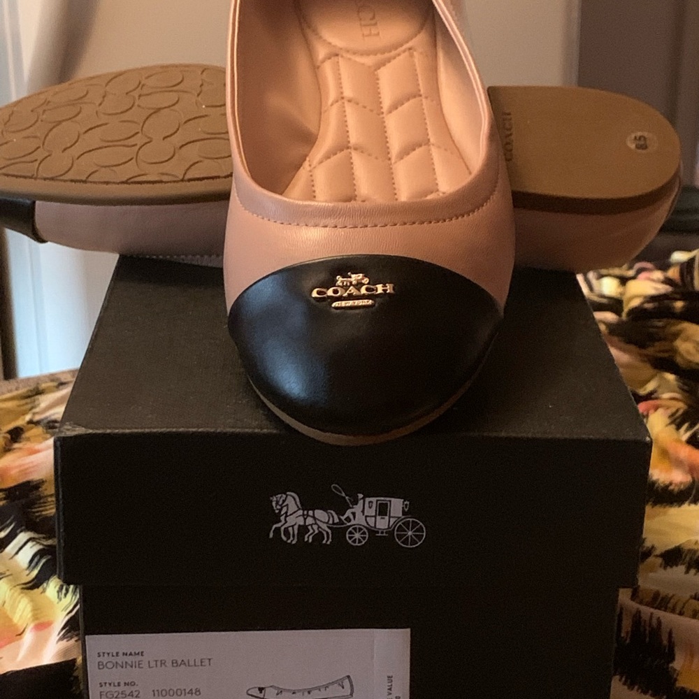 Coach Ballet flats new in box 8.5